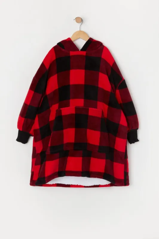 Girls Plaid Print Humungo sold by Urban Planet