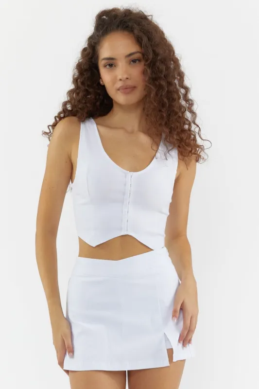 Minijupe-short avec fente latérale sold by Urban Planet