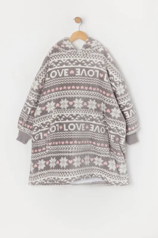 Girls Snowflake Print Humungo sold by Urban Planet