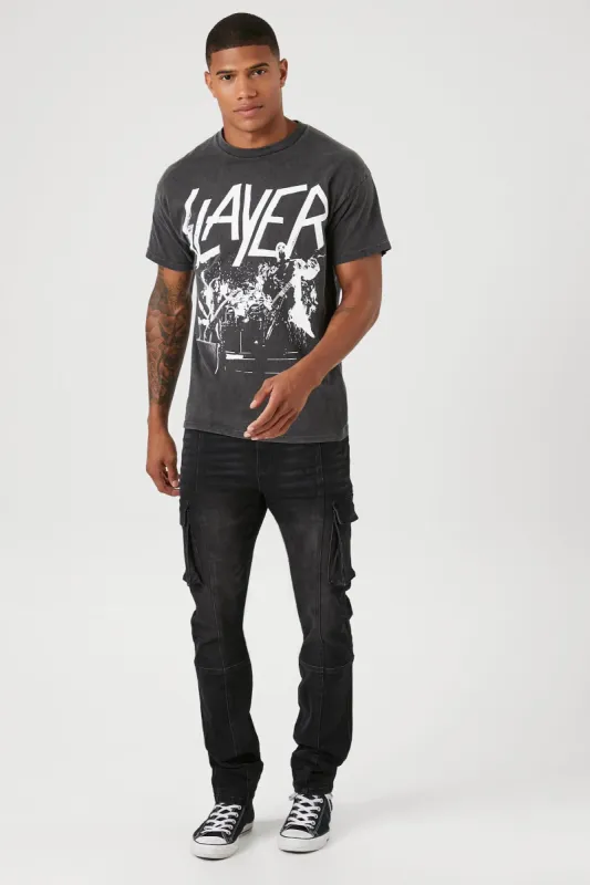 Stone Wash Cargo Skinny Jean made by Urban Planet