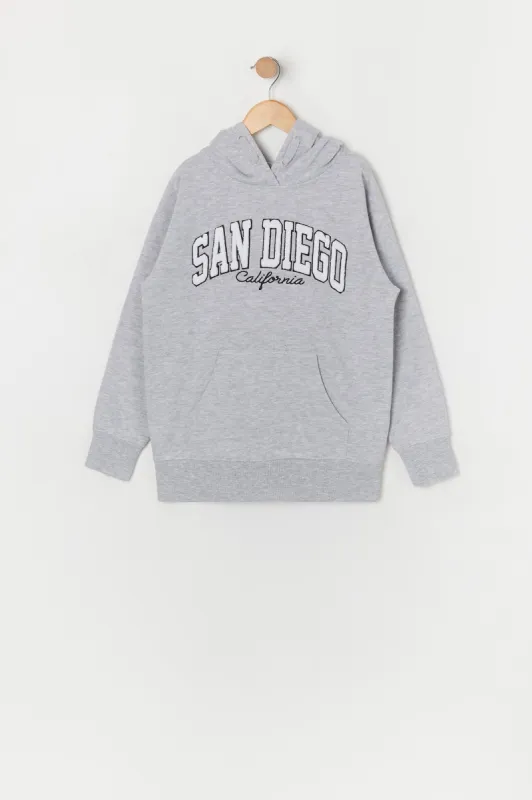 Girls San Diego Graphic Fleece Hoodie sold by Urban Planet