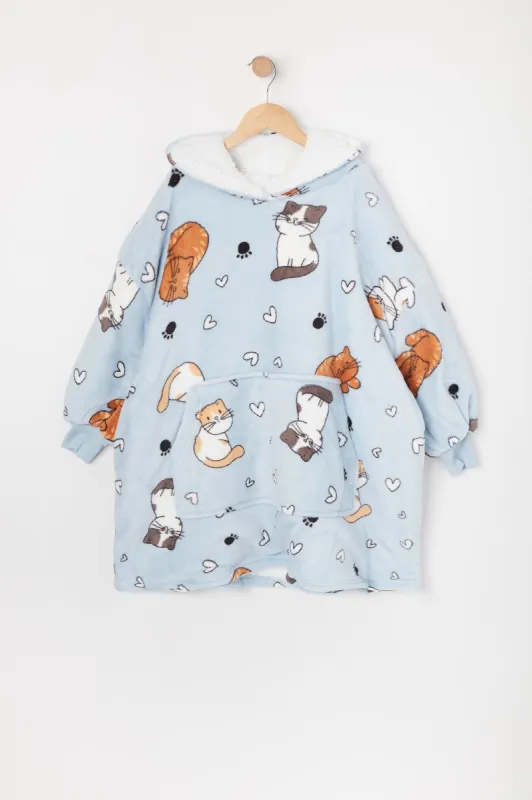 Girls Kitty Print Humungo sold by Urban Planet