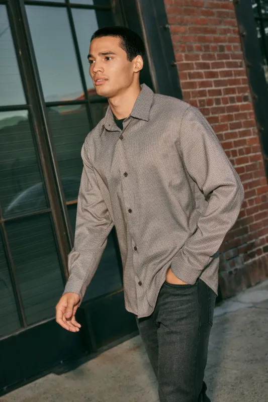 Jacquard Button-Up Top sold by Urban Planet