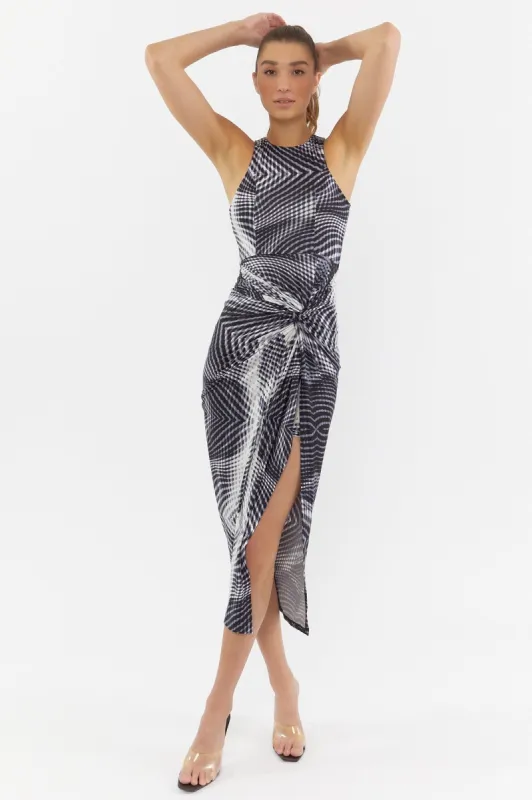 Front Twist Maxi Dress sold by Urban Planet