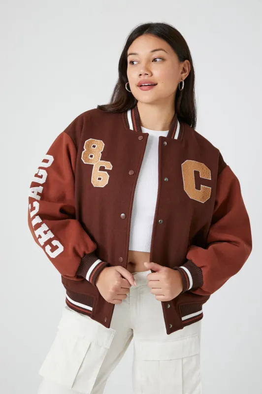 Chicago Varsity Jacket sold by Urban Planet