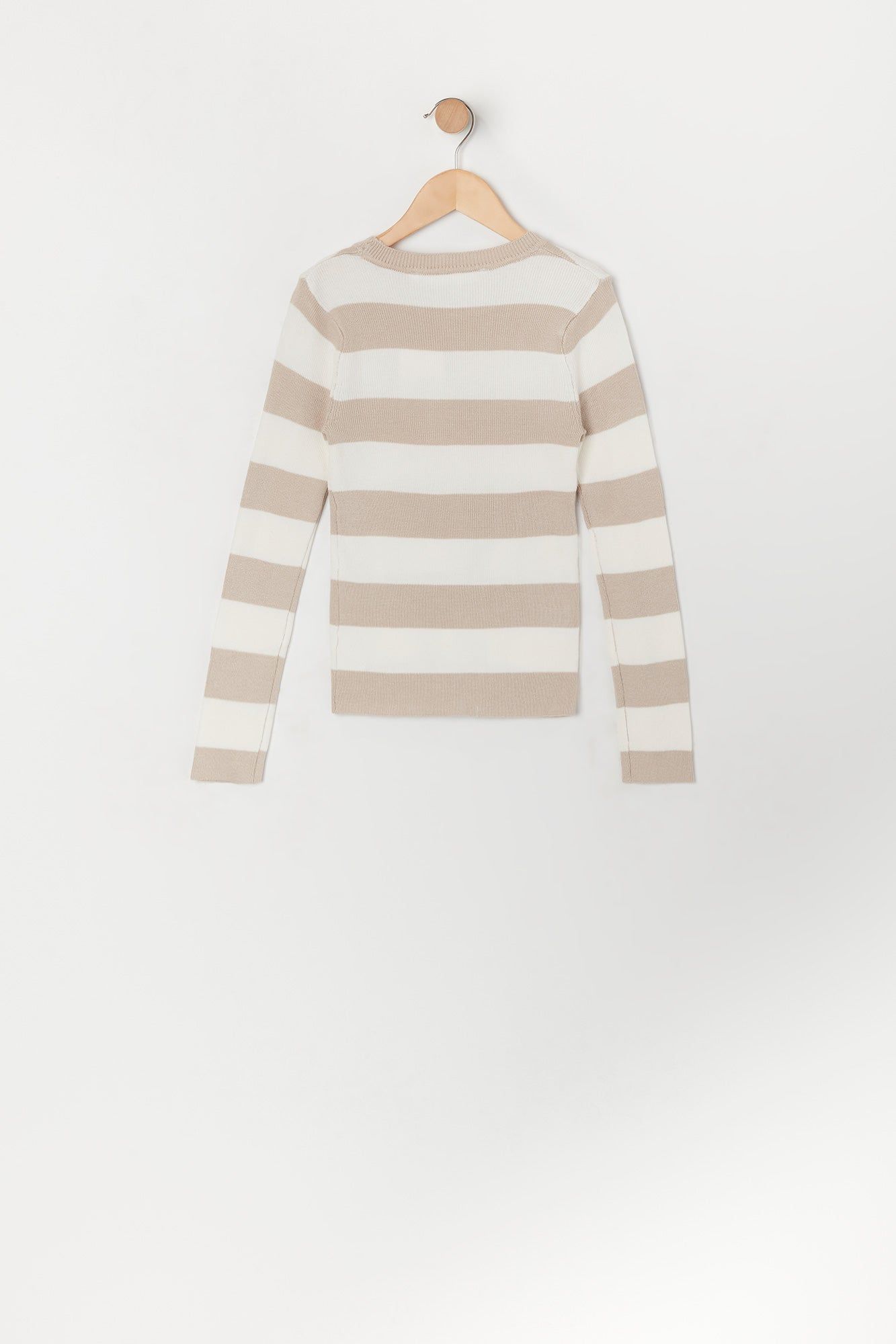 Chandail ras du cou rayé pour fille sold by Urban Planet product image thumbnail 2