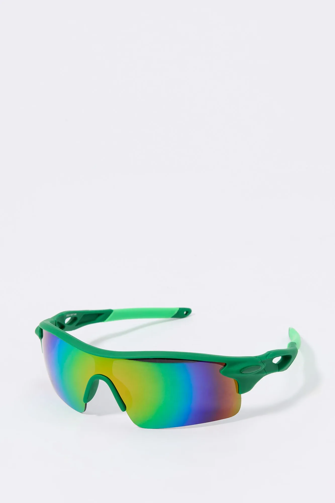 Soft Touch Sport Shield Sunglasses sold by Urban Planet product image thumbnail 2