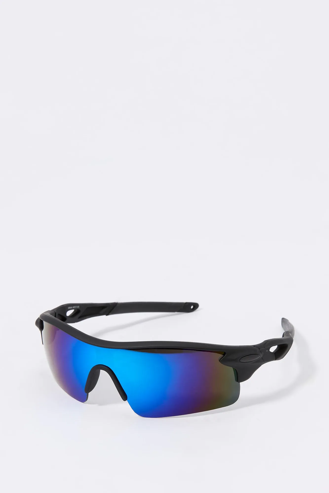 Soft Touch Sport Shield Sunglasses sold by Urban Planet product image thumbnail 5