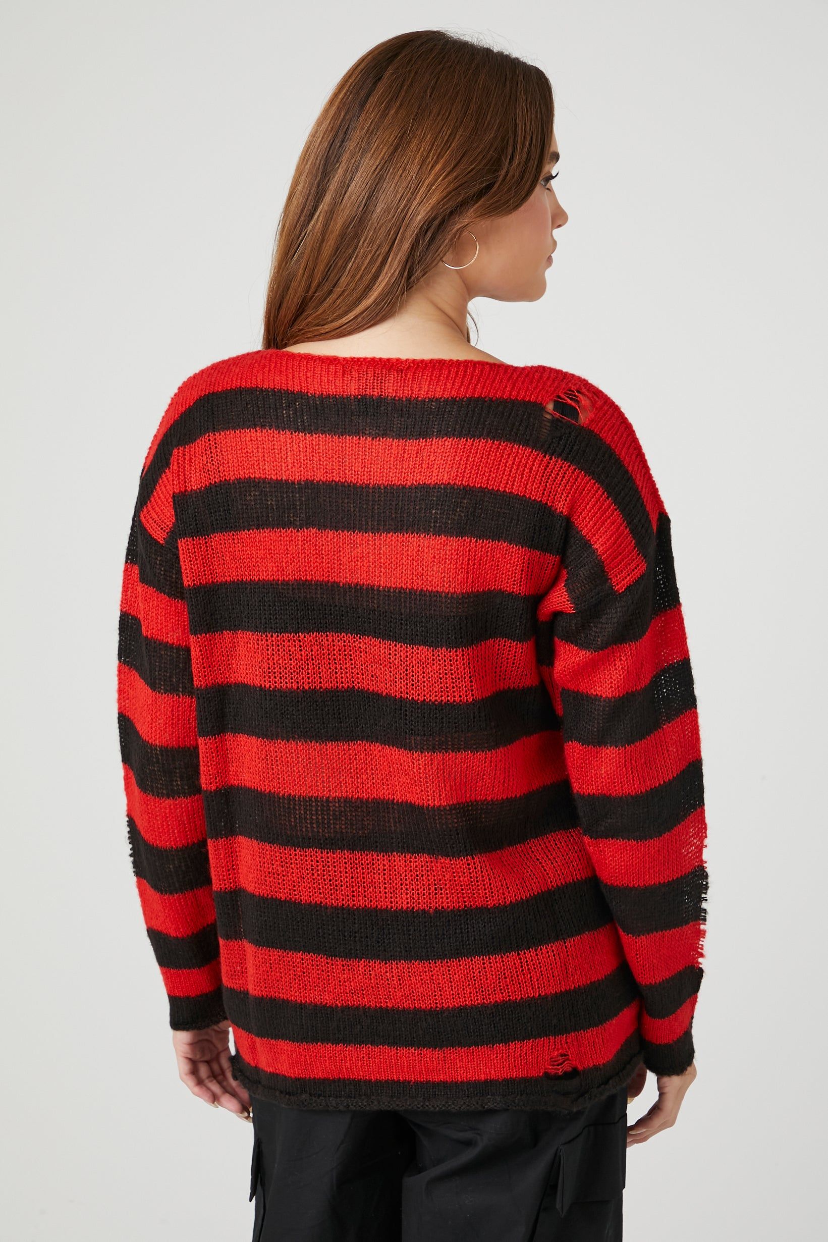 Distressed Striped Sweater sold by Urban Planet product image thumbnail 2