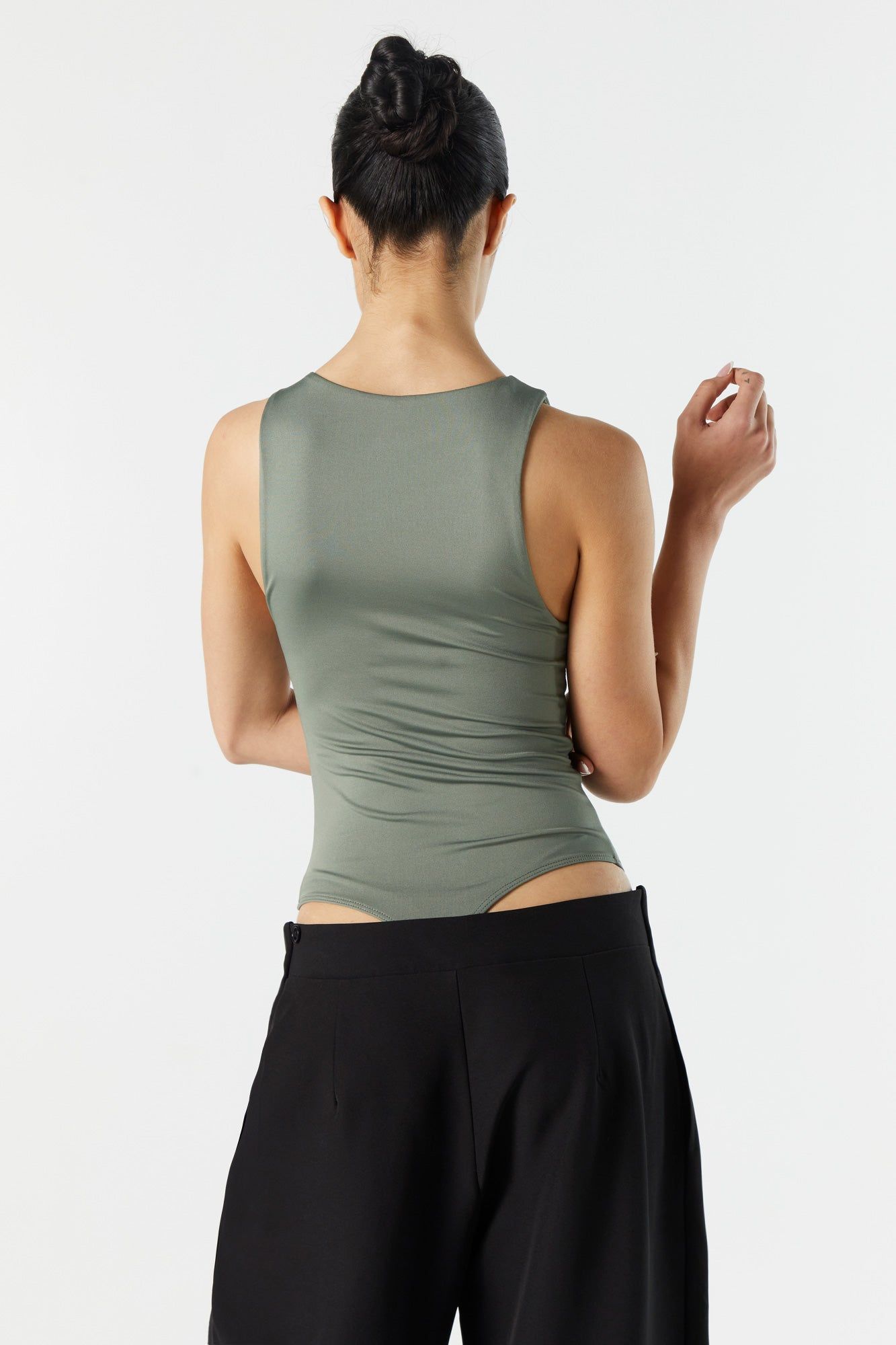 Contour High Neck Bodysuit sold by Urban Planet product image thumbnail 3