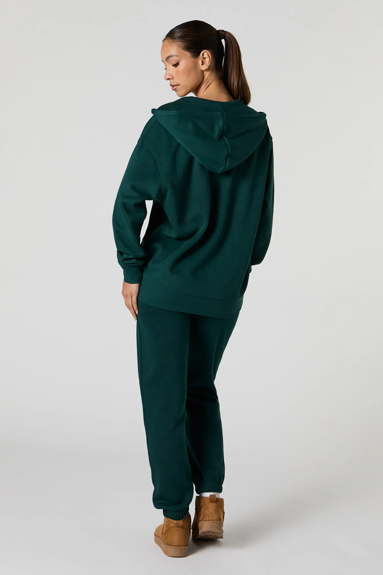 Soft Fleece High Rise Jogger sold by Urban Planet product image thumbnail 3