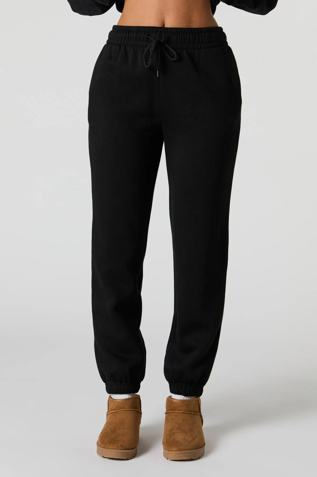 Soft Fleece High Rise Jogger sold by Urban Planet product image thumbnail 5