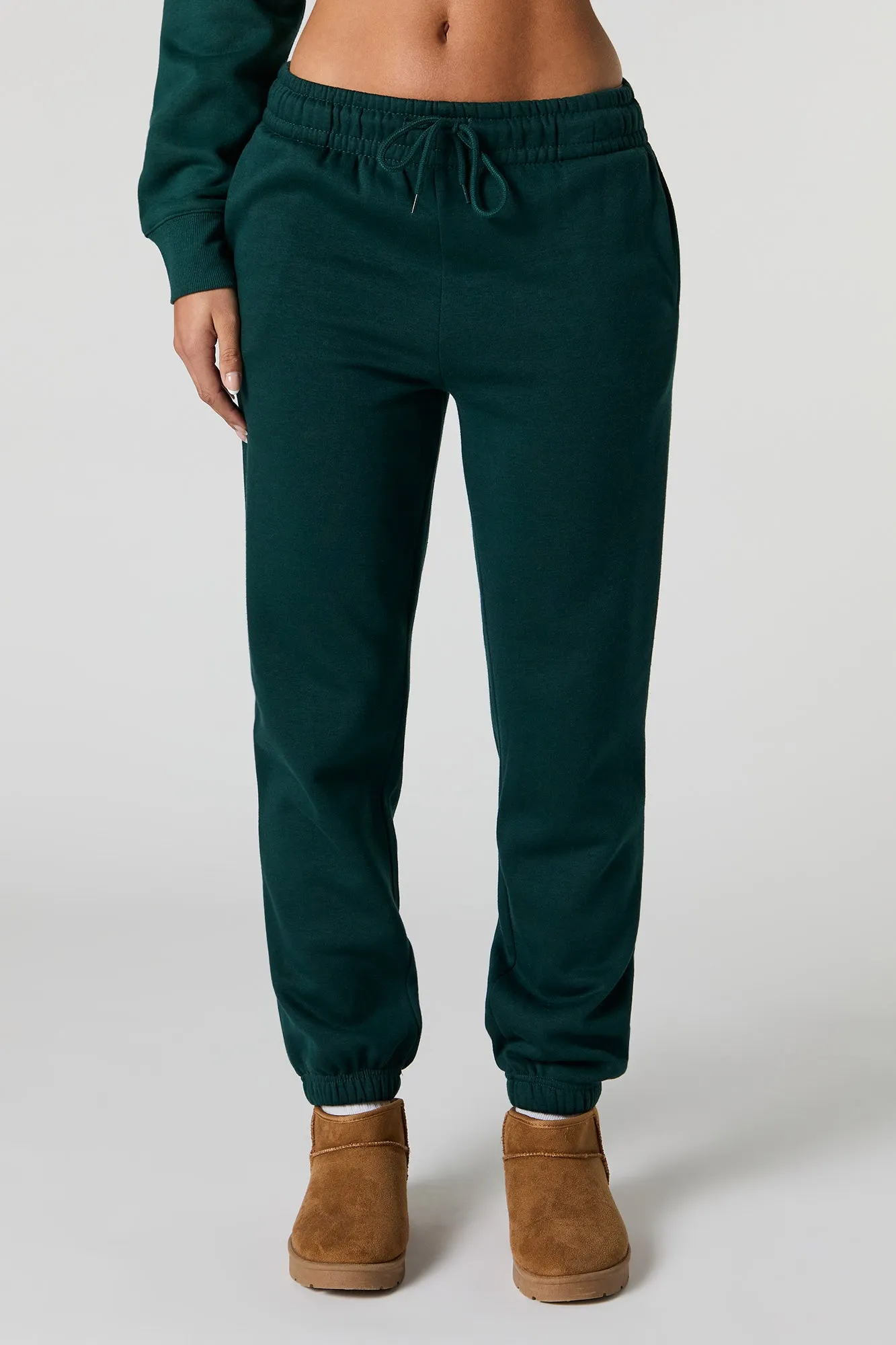 Soft Fleece High Rise Jogger sold by Urban Planet product image thumbnail 2