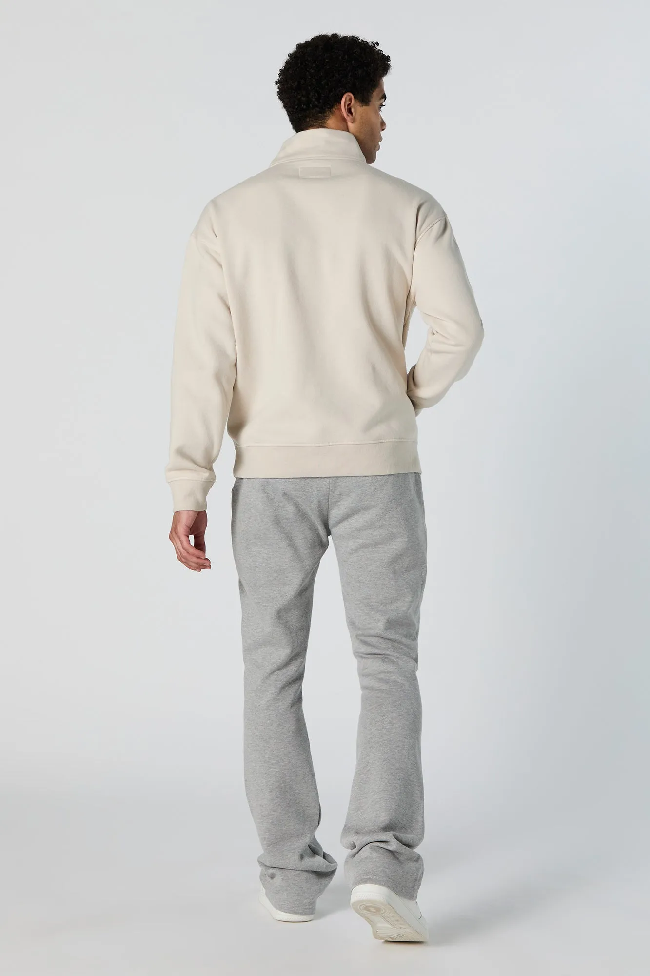 Fleece Stacked Sweatpant sold by Urban Planet product image thumbnail 4