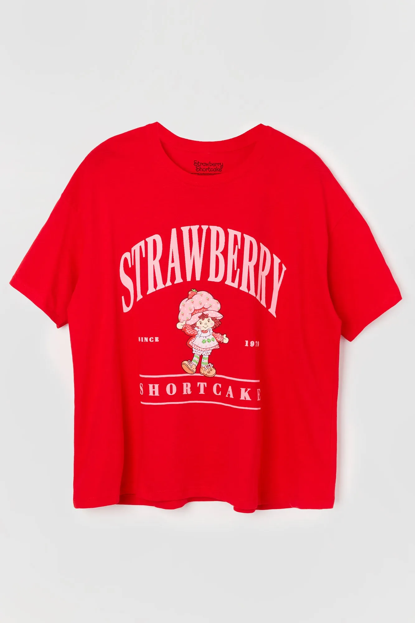 Strawberry Shortcake Graphic Boyfriend T-Shirt sold by Urban Planet product image thumbnail 4