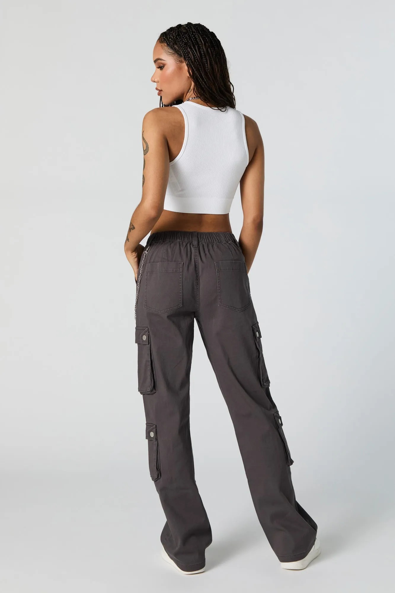 Multi Pocket Chain Cargo Pant sold by Urban Planet product image thumbnail 3