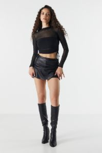 Ruched Long Sleeve Top sold by Urban Planet