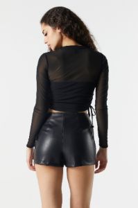 Ruched Long Sleeve Top sold by Urban Planet