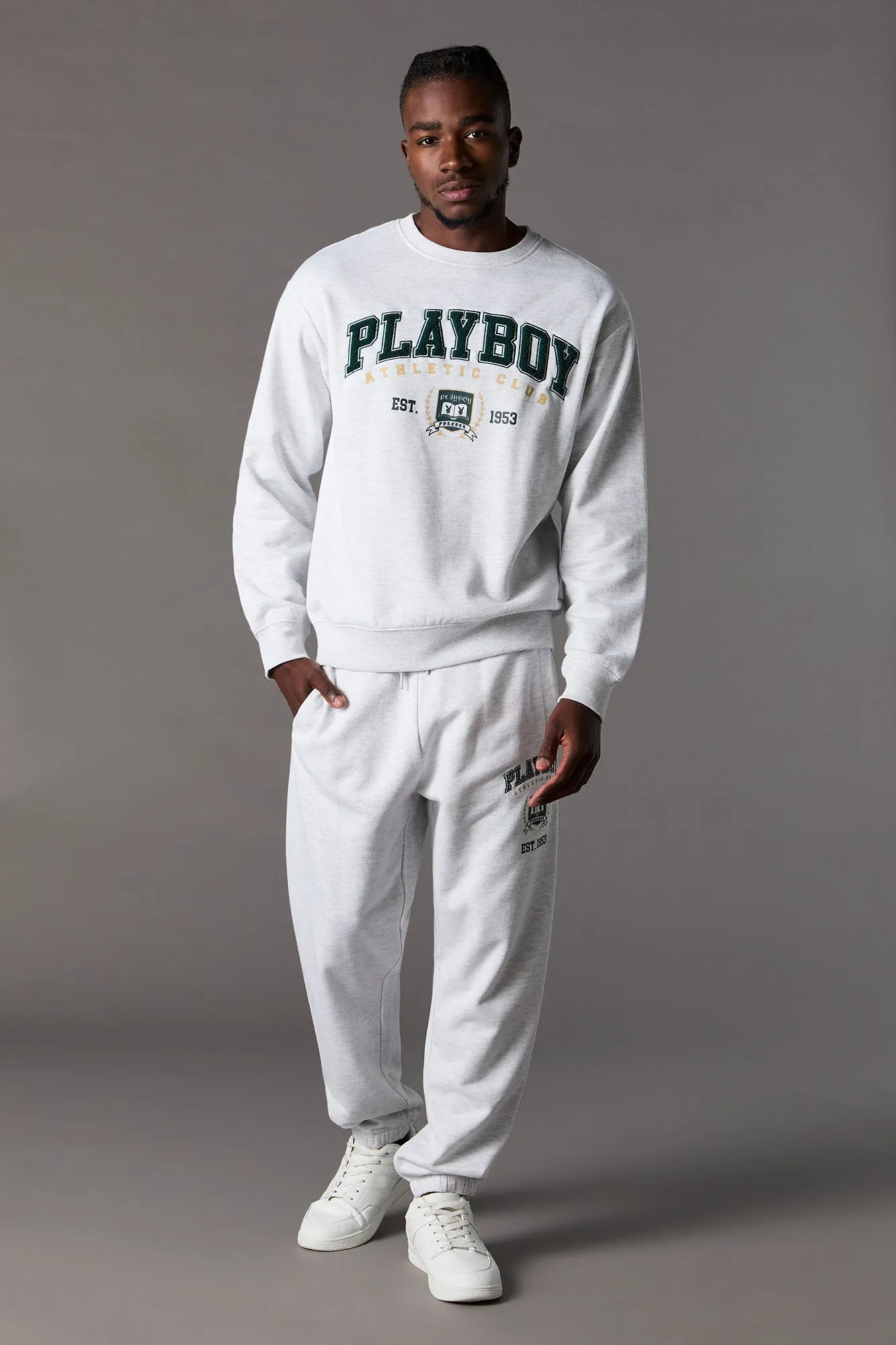Playboy Embroidered Fleece Sweatshirt sold by Urban Planet product image thumbnail 3
