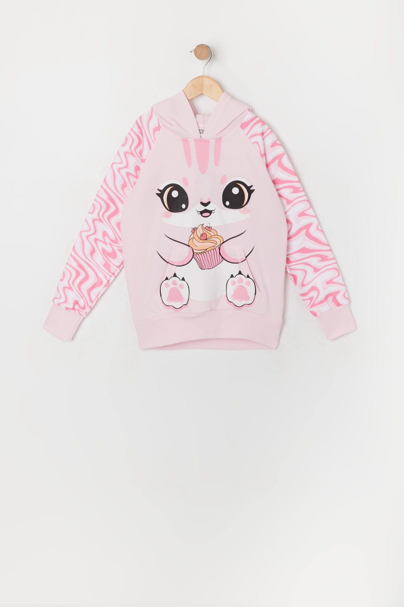 Girls Cupcake Cat Unicorn Character Hoodie sold by Urban Planet product image thumbnail 2