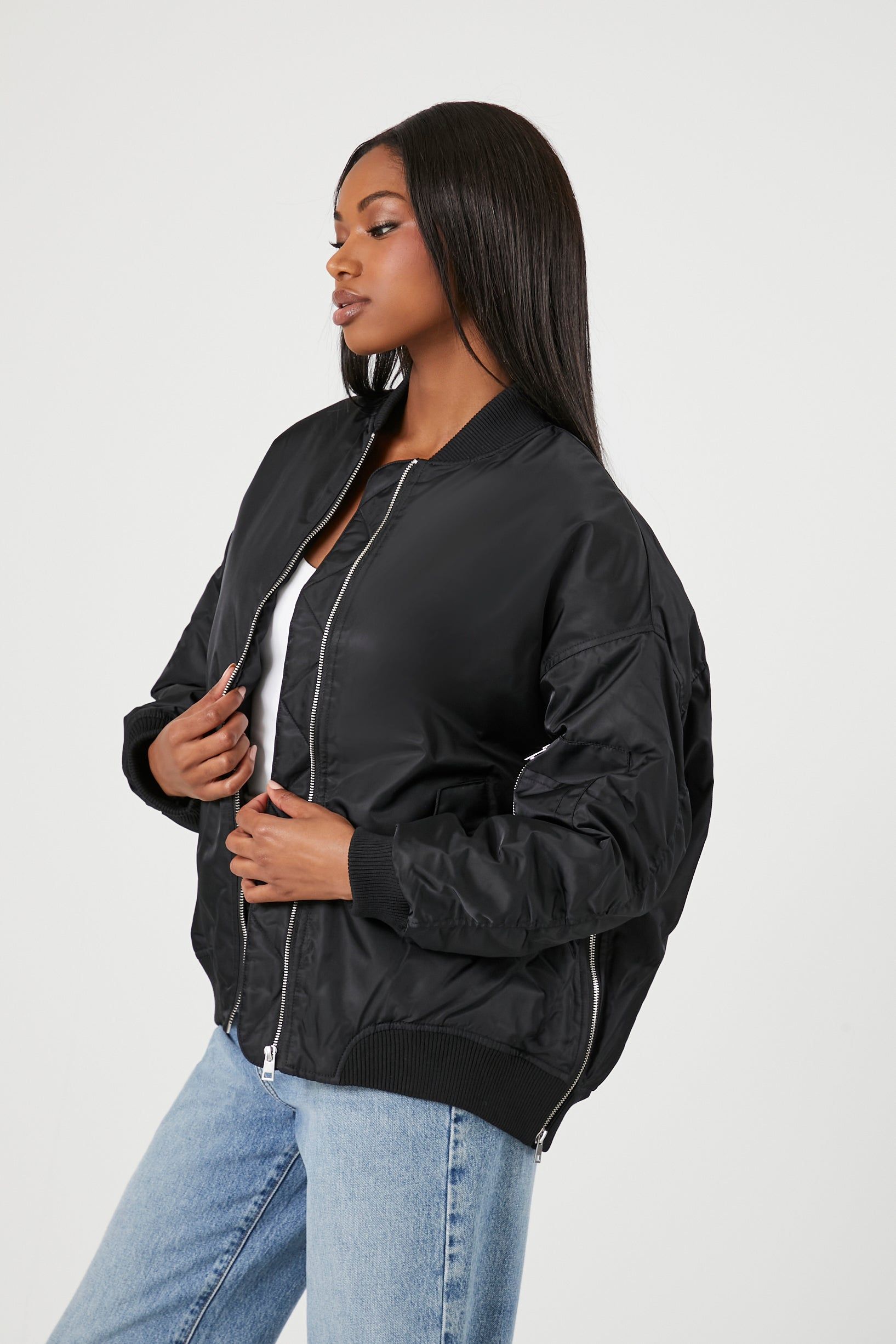 Utility Bomber Jacket sold by Urban Planet product image thumbnail 3