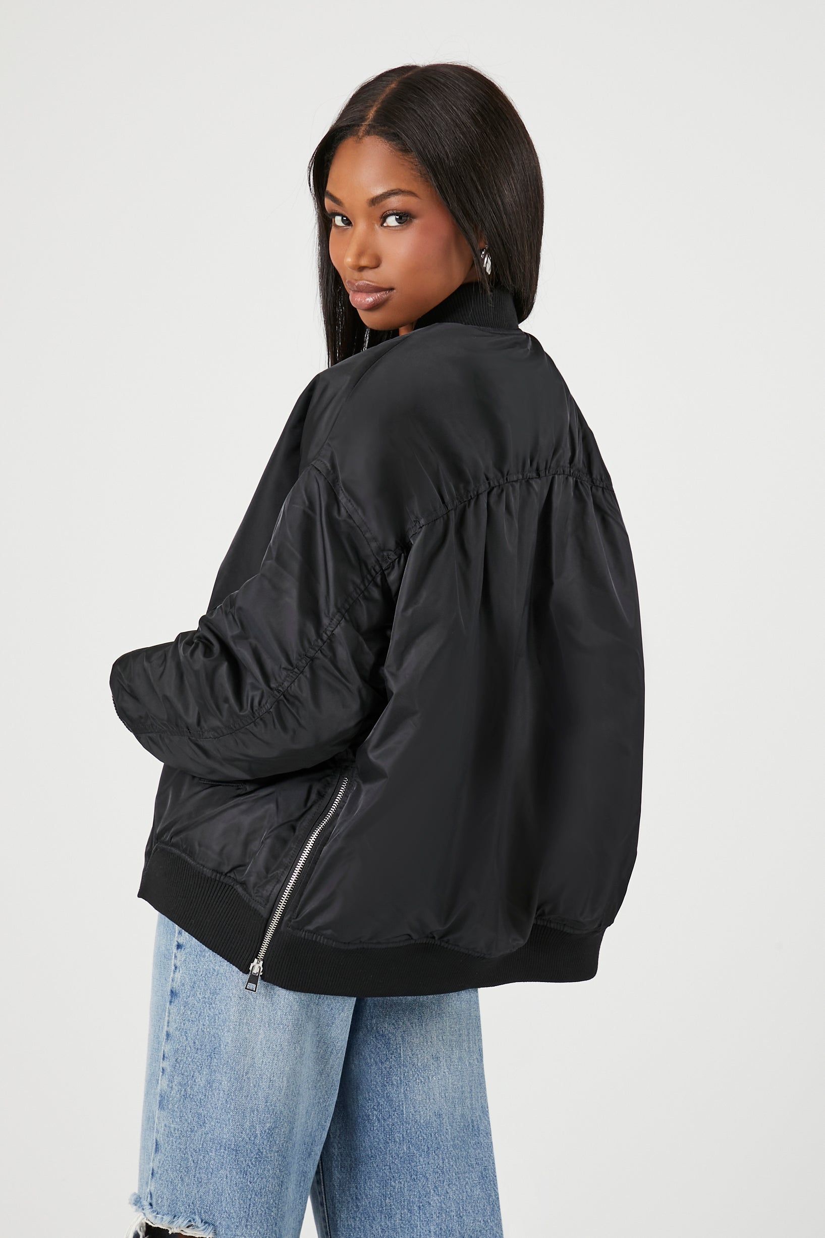 Utility Bomber Jacket sold by Urban Planet product image thumbnail 2