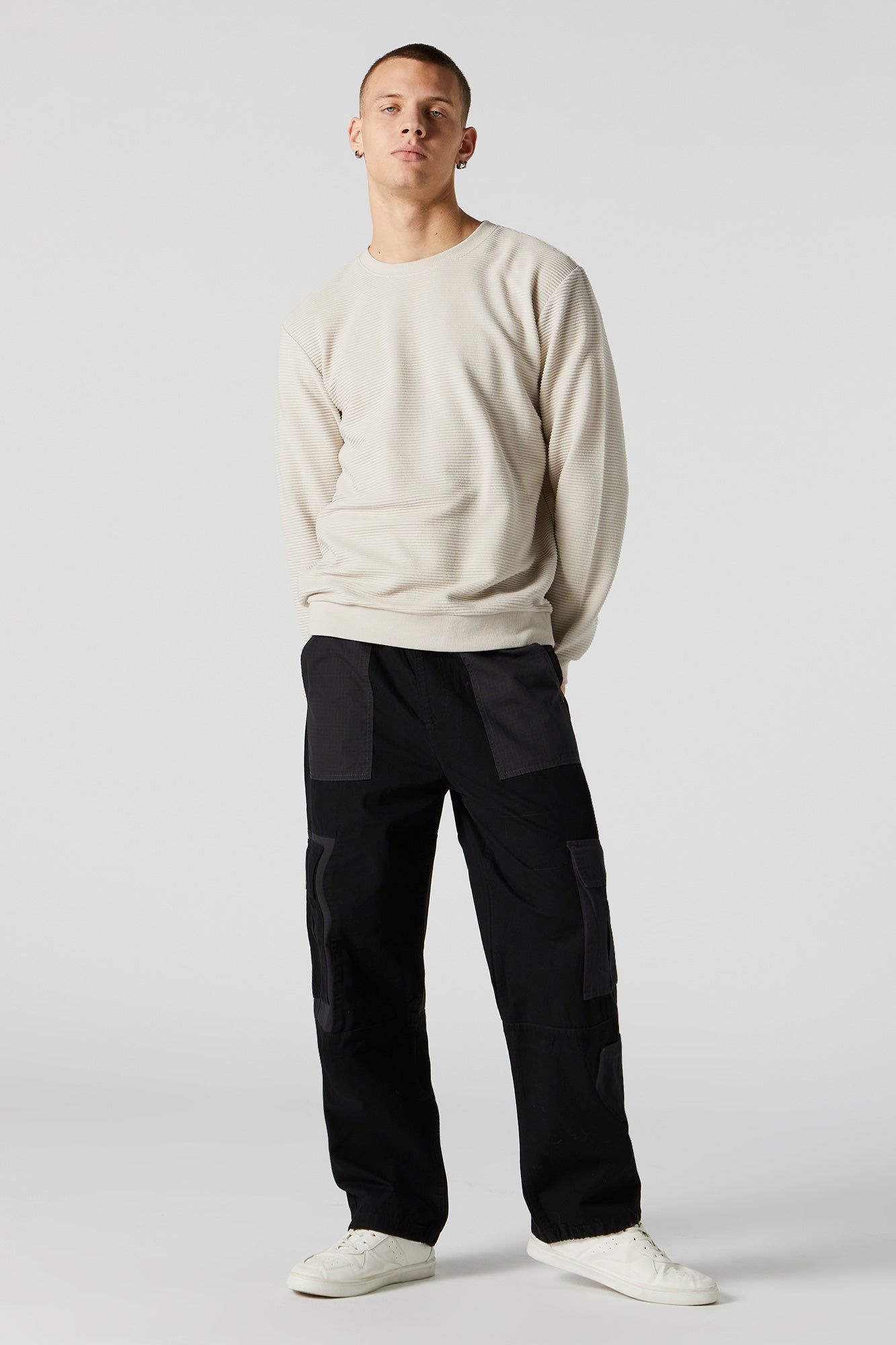 Colourblock Patch Cargo Jogger sold by Urban Planet product image thumbnail 5