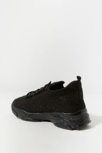 Rhinestone Lace Up Running Shoe sold by Urban Planet