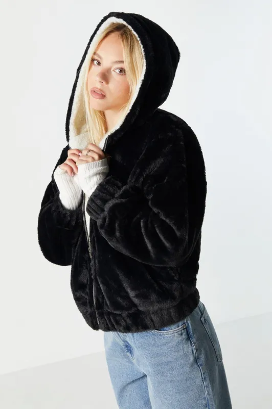 Blouson en peluche doublé de Sherpa sold by Urban Planet