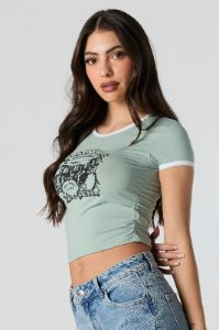 Nashville Graphic Cinched Baby T-Shirt sold by Urban Planet
