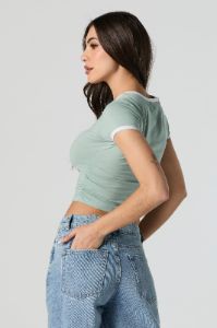 Nashville Graphic Cinched Baby T-Shirt sold by Urban Planet