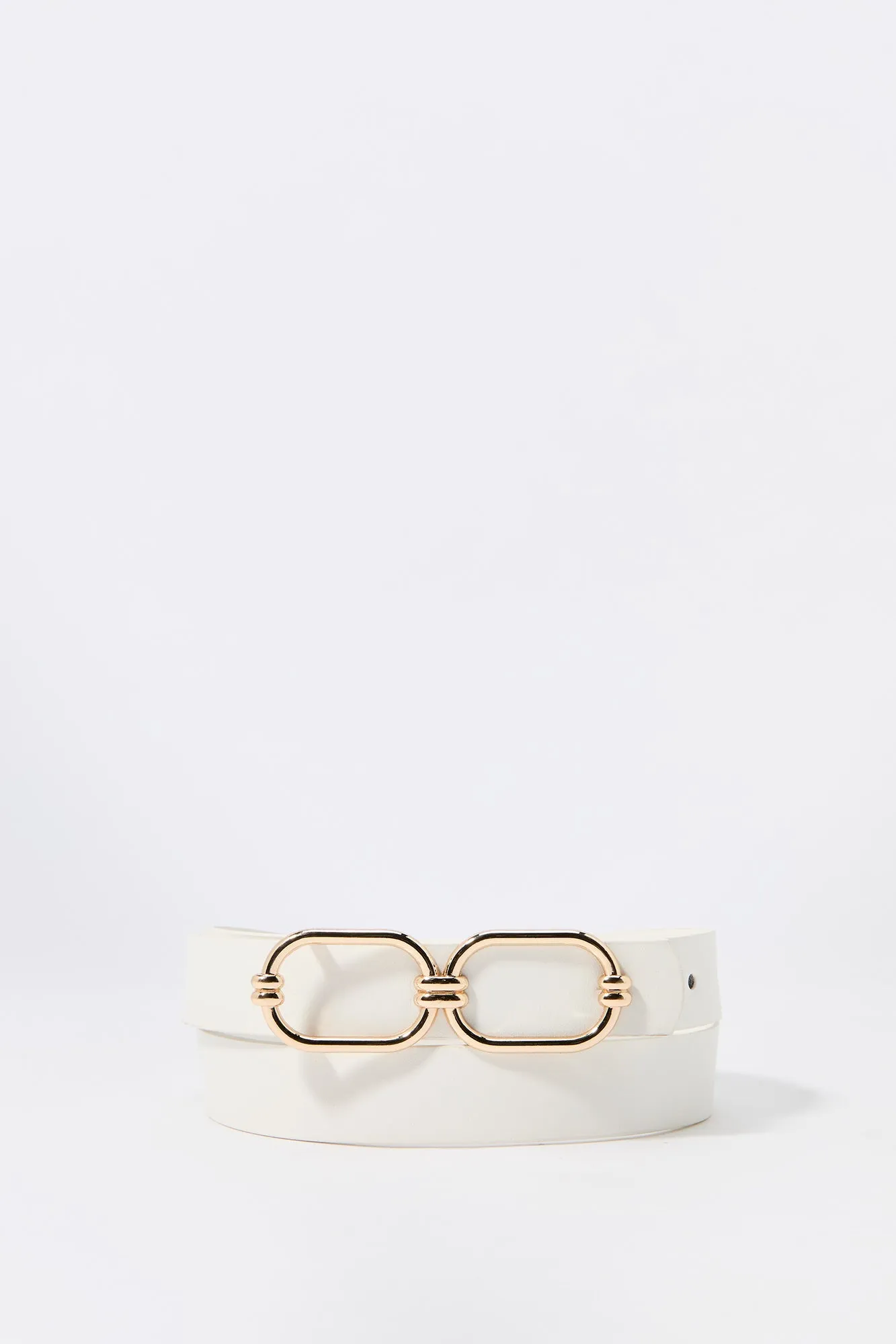 Double Oval Buckle Belt sold by Urban Planet