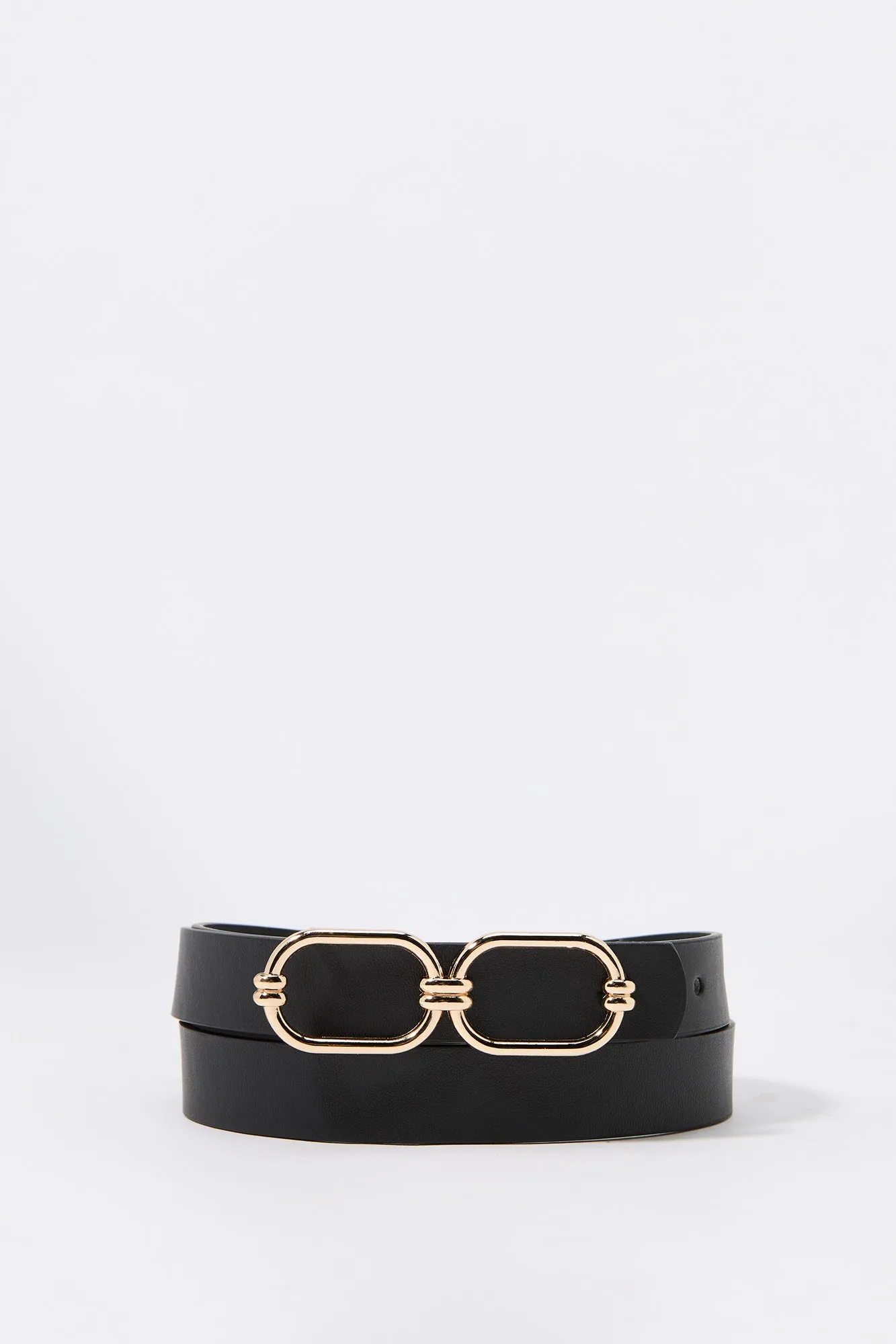 Double Oval Buckle Belt sold by Urban Planet product image thumbnail 3