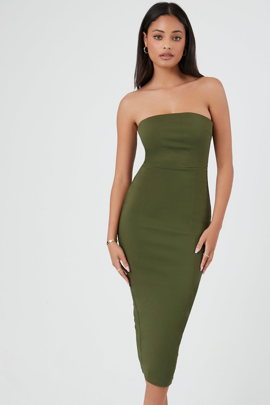 Robe tubulaire midi moulante sold by Urban Planet product image thumbnail 4