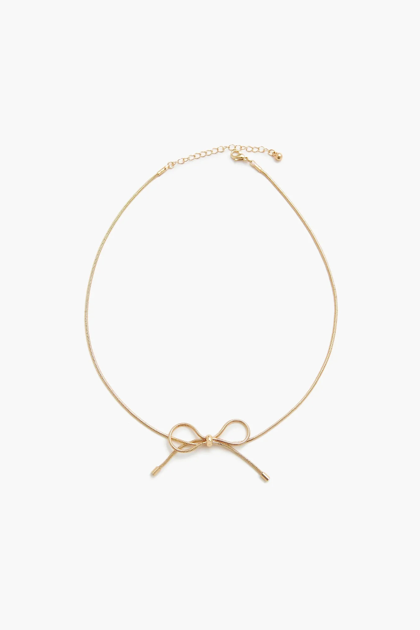 Bow Chain Choker Necklace sold by Urban Planet