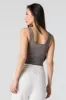 Ribbed Scoop Neck Tank Bodysuit sold by Urban Planet