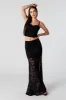 Jupe maxi en dentelle fleurie sold by Urban Planet