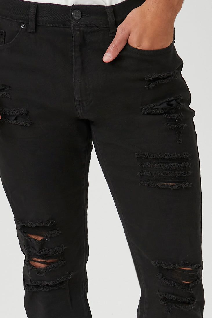 Distressed Skinny Jean sold by Urban Planet product image thumbnail 4