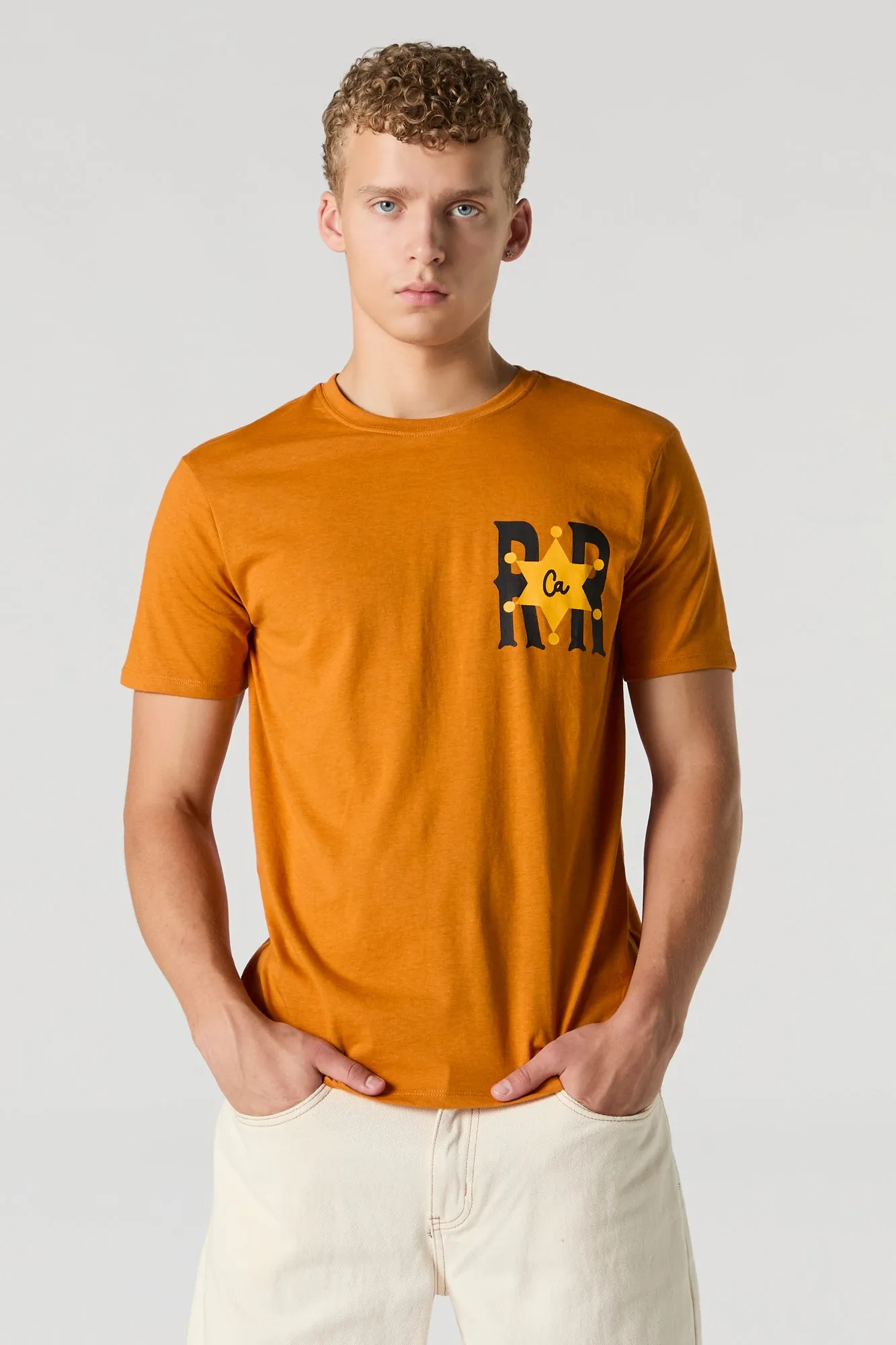 T-shirt à imprimé Rough Ranch sold by Urban Planet