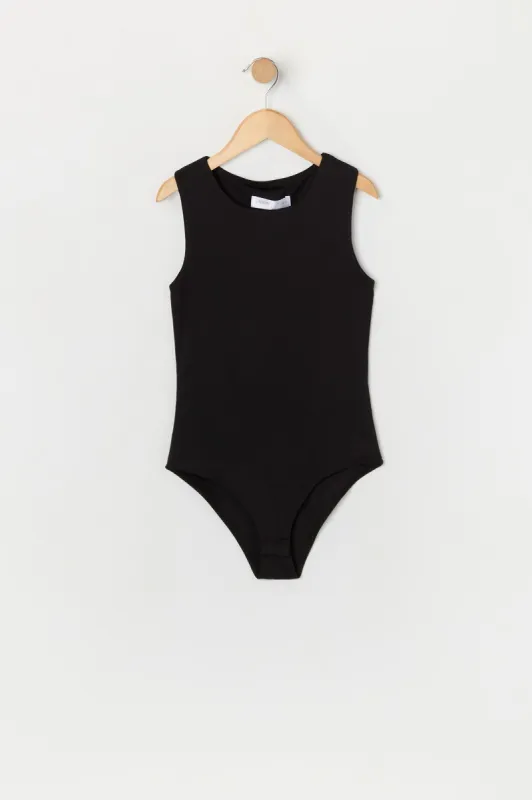 Girls Contour Hight Neck Bodysuit sold by Urban Planet