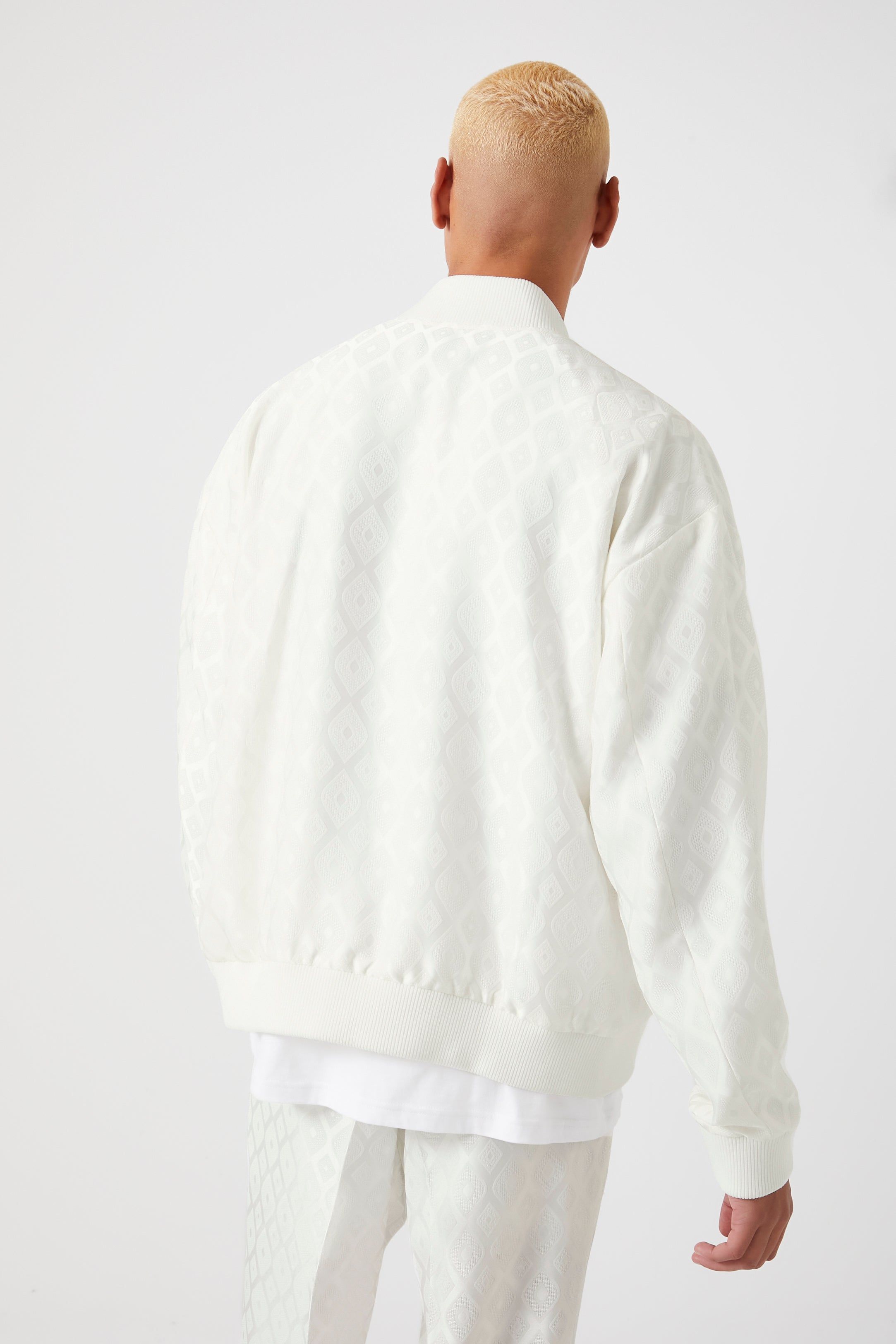 Blouson aviateur avec motif de losanges sold by Urban Planet product image thumbnail 2