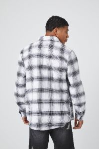 Plaid Button-Up Top sold by Urban Planet