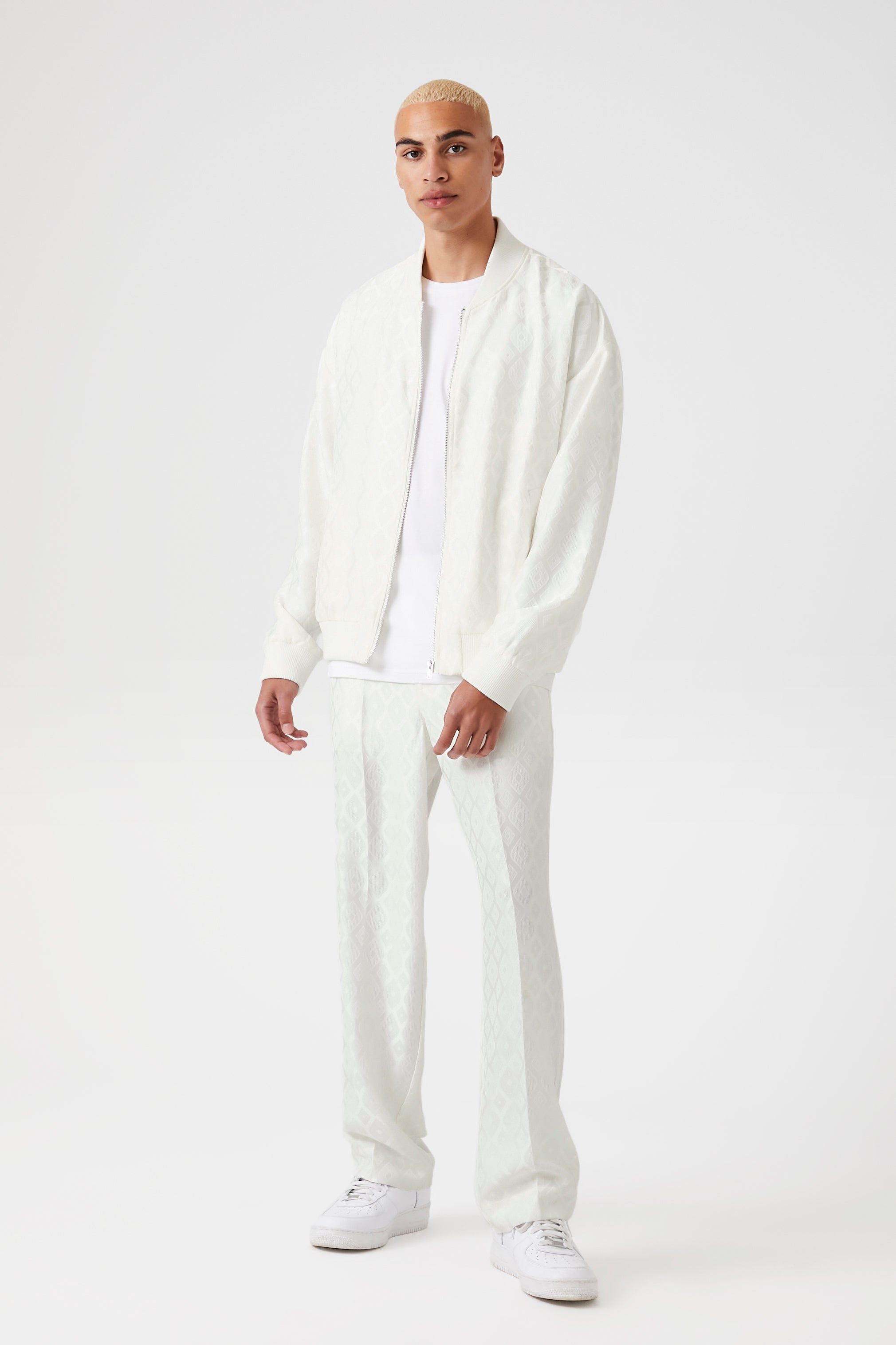 Blouson aviateur avec motif de losanges sold by Urban Planet product image thumbnail 3