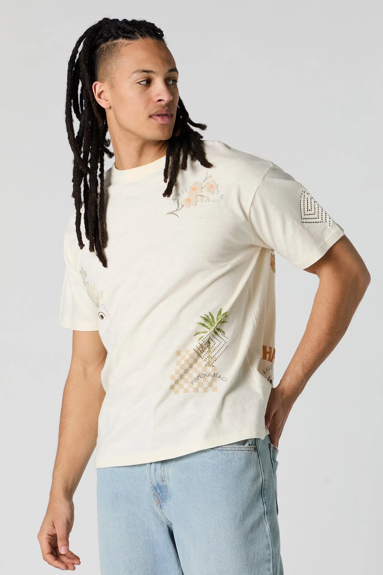 Hawaii Graphic T-Shirt sold by Urban Planet