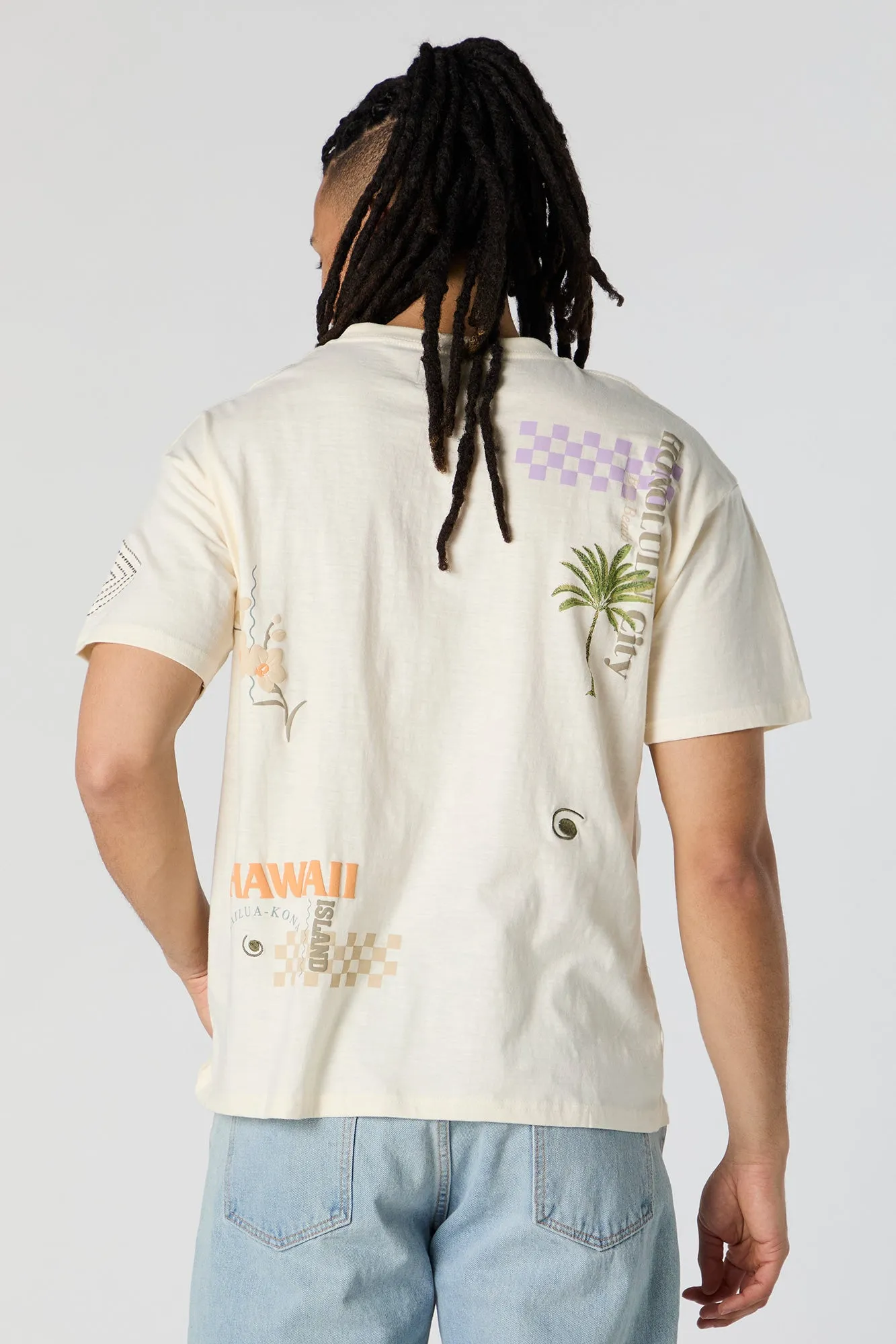 Hawaii Graphic T-Shirt sold by Urban Planet product image thumbnail 4