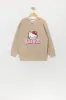 Girls Hello Kitty Love Graphic Oversized Sweatshirt sold by Urban Planet