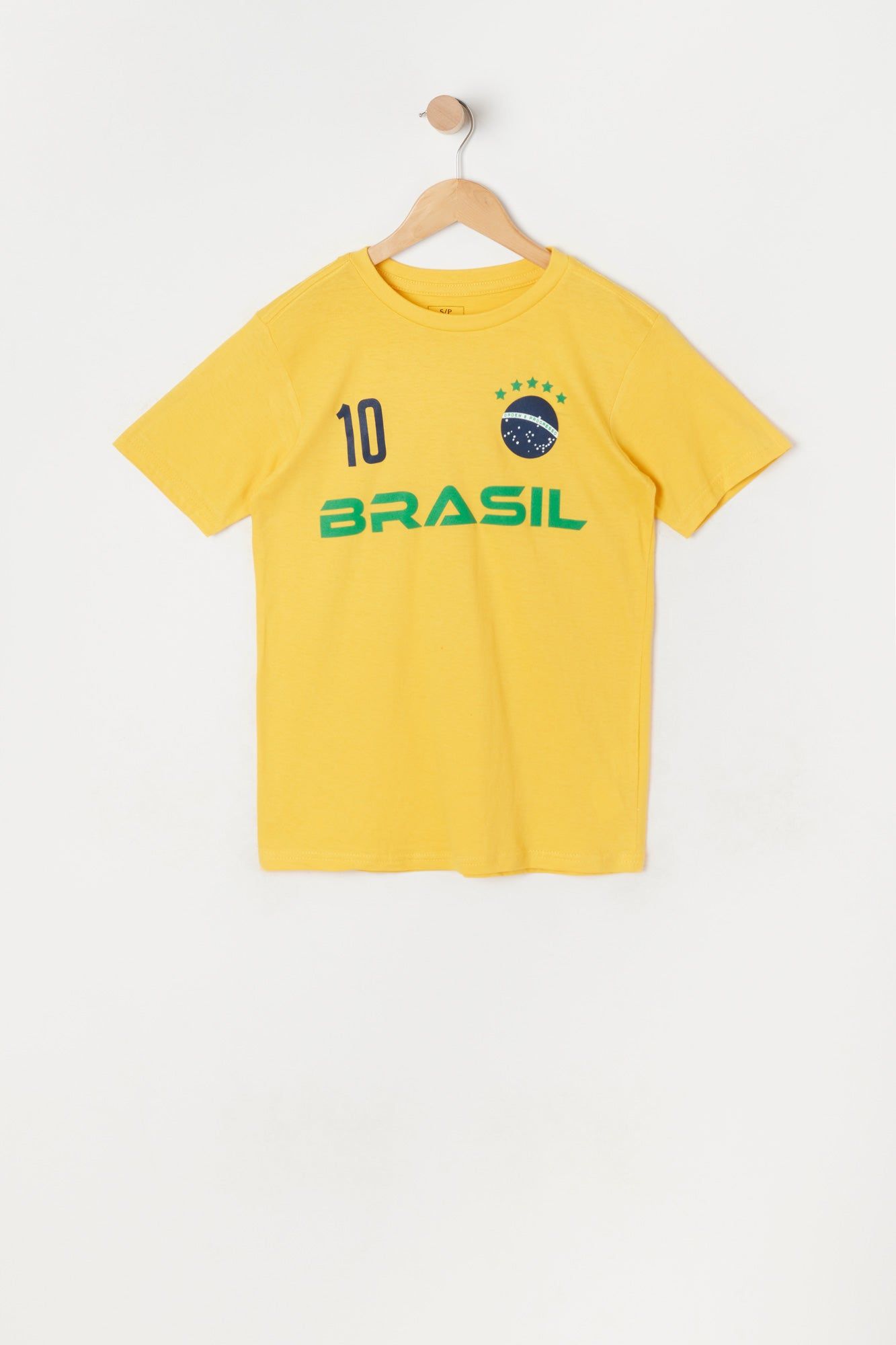 Boys Brazil Graphic World Cup Jersey sold by Urban Planet