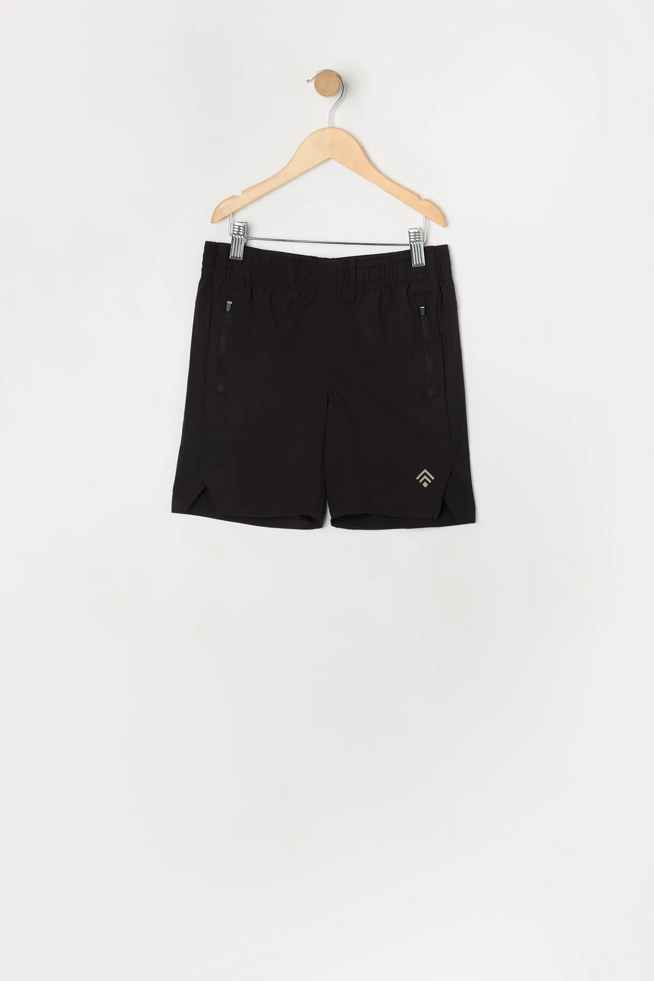 Boys Active 4-Way Stretch Zipper Short sold by Urban Planet product image thumbnail 3
