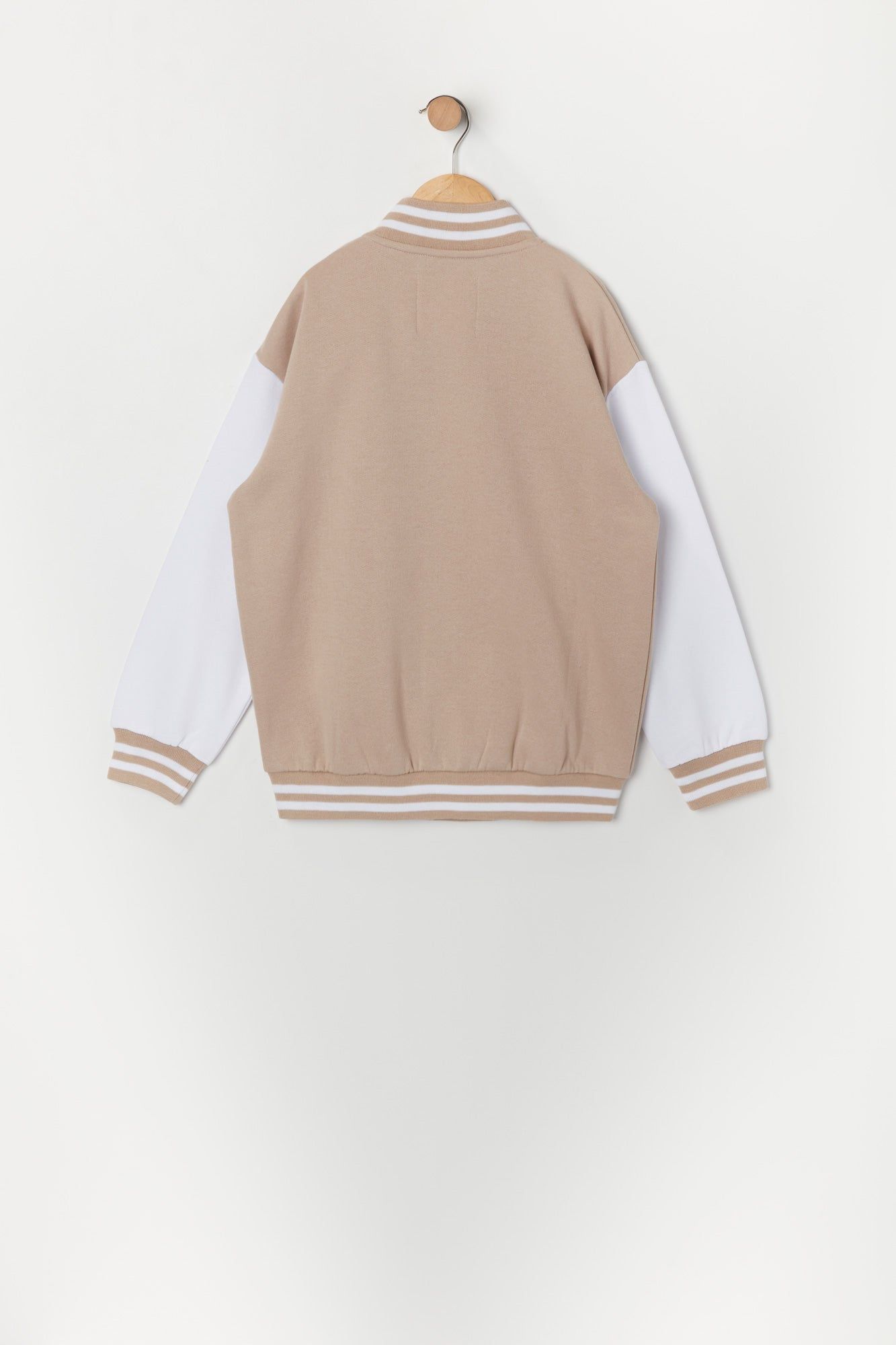 Girls LA Graphic Fleece Varsity Jacket sold by Urban Planet product image thumbnail 2