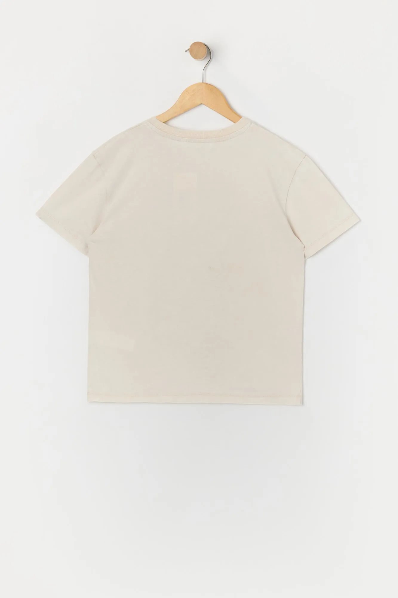 T-shirt délavé à imprimé Rock n Roll Forever pour fille sold by Urban Planet product image thumbnail 2